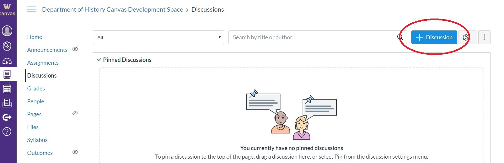 Tutorial Canvas Discussion Board Department Of History University 