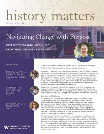 History Matters Cover F25