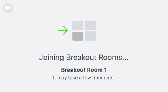 assign to breakout rooms zoom zoom screenshot showing joining a breakout room window