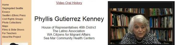 Video Oral History - Phyllis Gutierrez Kenney