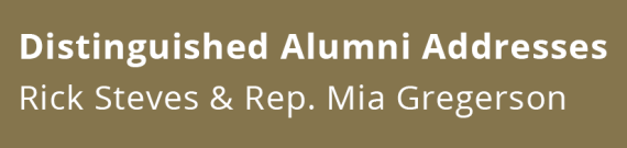Distinguished Alumni Addresses