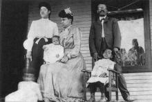 Cayton Family, 1904, (Vivian G. Harsh Research Collection of Afro-American History and Literature/Chicago Public Library)