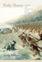 Cover image of Professor George K.  Behlmer's book "Risky Shores: Savagery and Colonialism in the Western Pacific" published by Stanford University Press in 2018