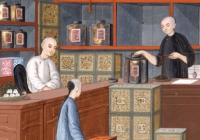 19th-century Chinese tea shop